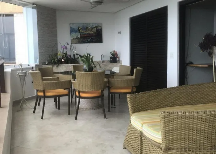 Guaruja Com Praia Privativo E Vista Pro Mar Apartamento